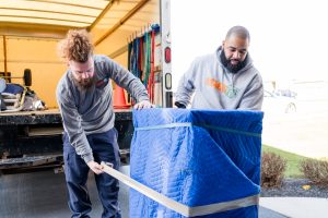 Movers wrapping furniture | Movers | Movers For Me