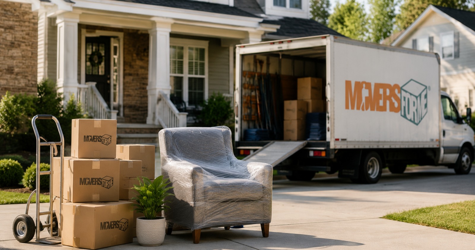 Movers For Me moving truck